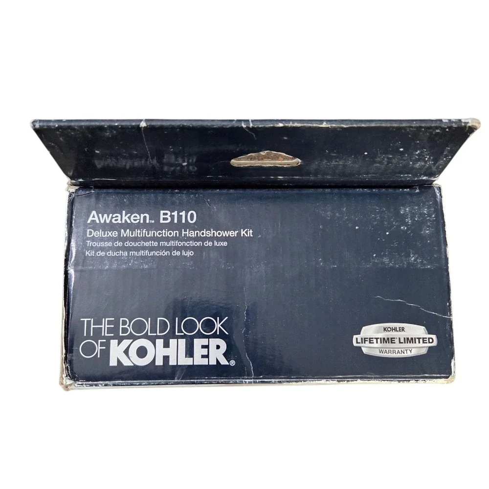 KOHLER Awaken 4 Spray Deluxe Slidebar Kit with Handshower Oil Rubbed‎ Bronze
